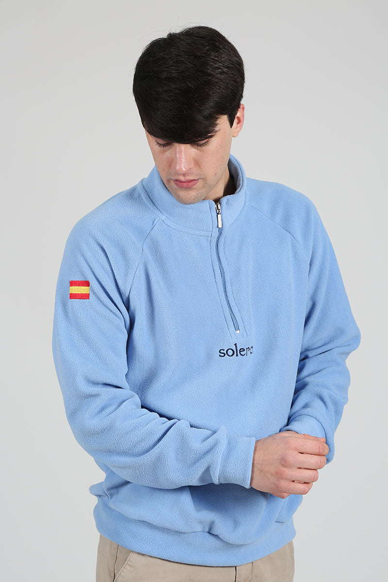 Sudadera unisex polar Azul