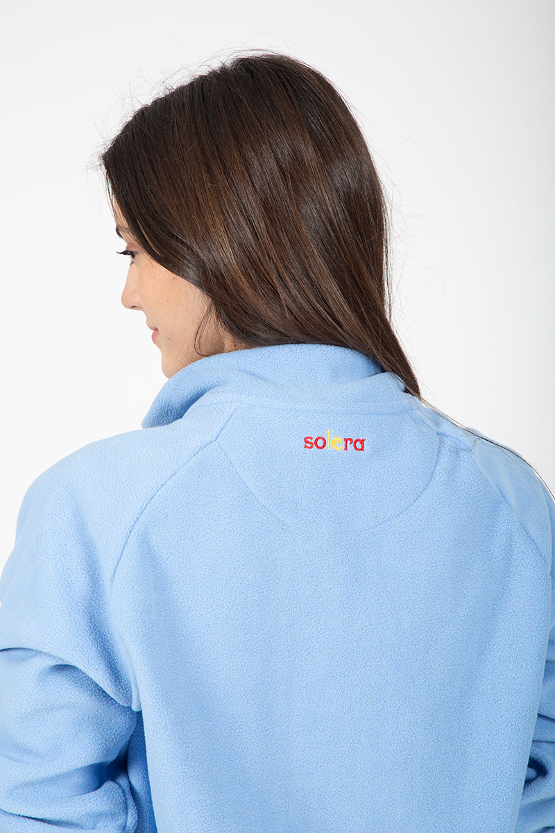 Sudadera unisex polar Azul