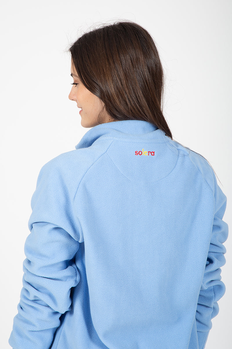 Sudadera unisex polar Azul