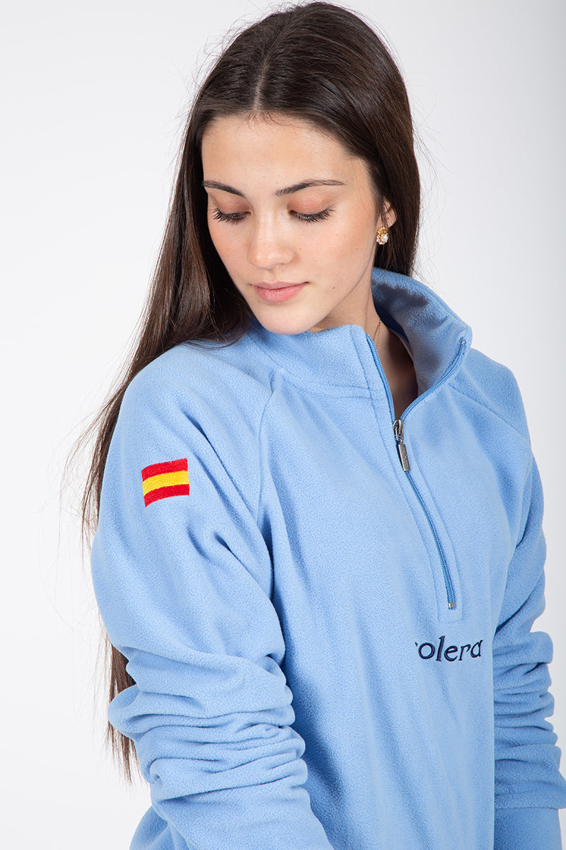 Sudadera unisex polar Azul