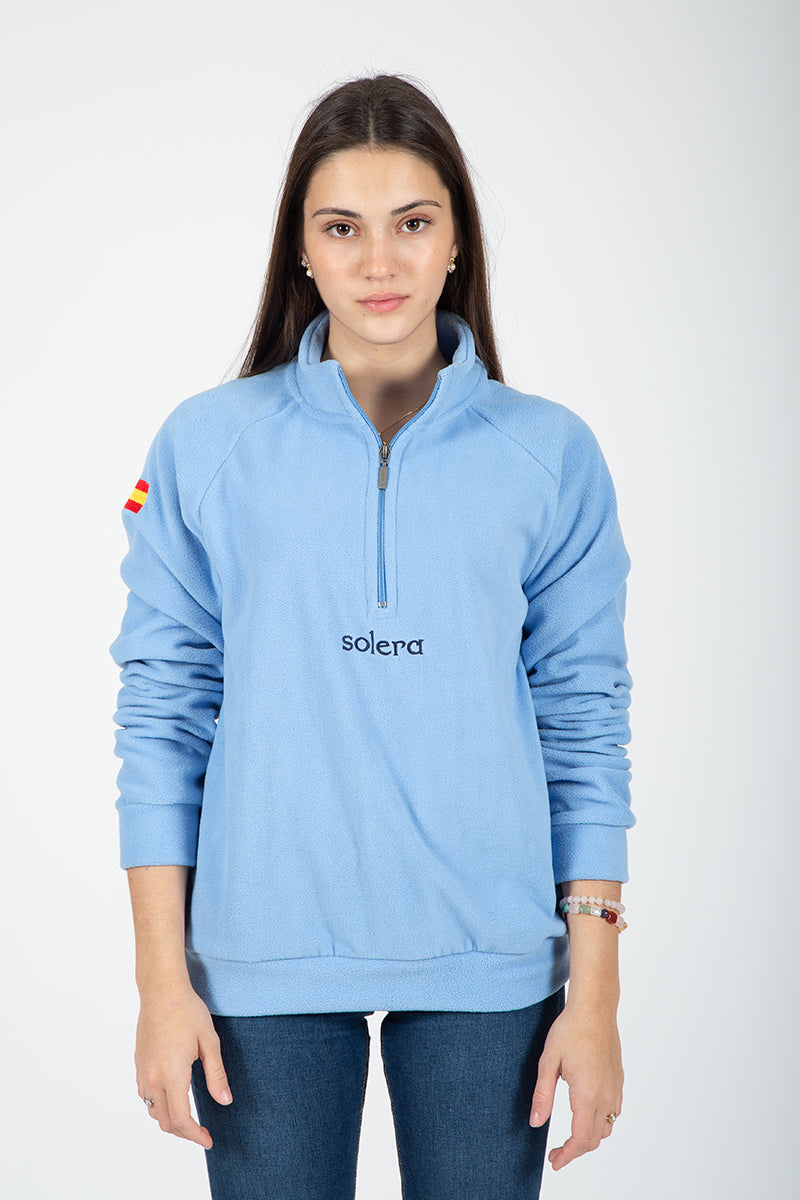 Sudadera unisex polar Azul