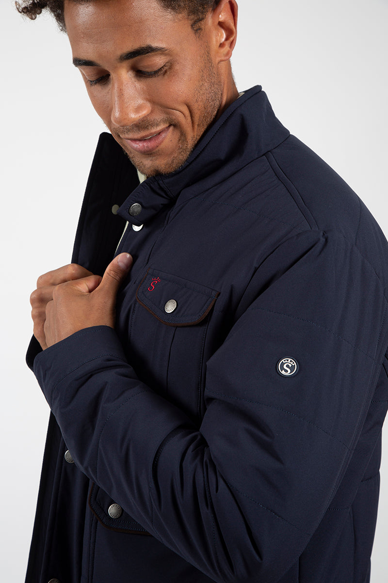Navy pocket jacket