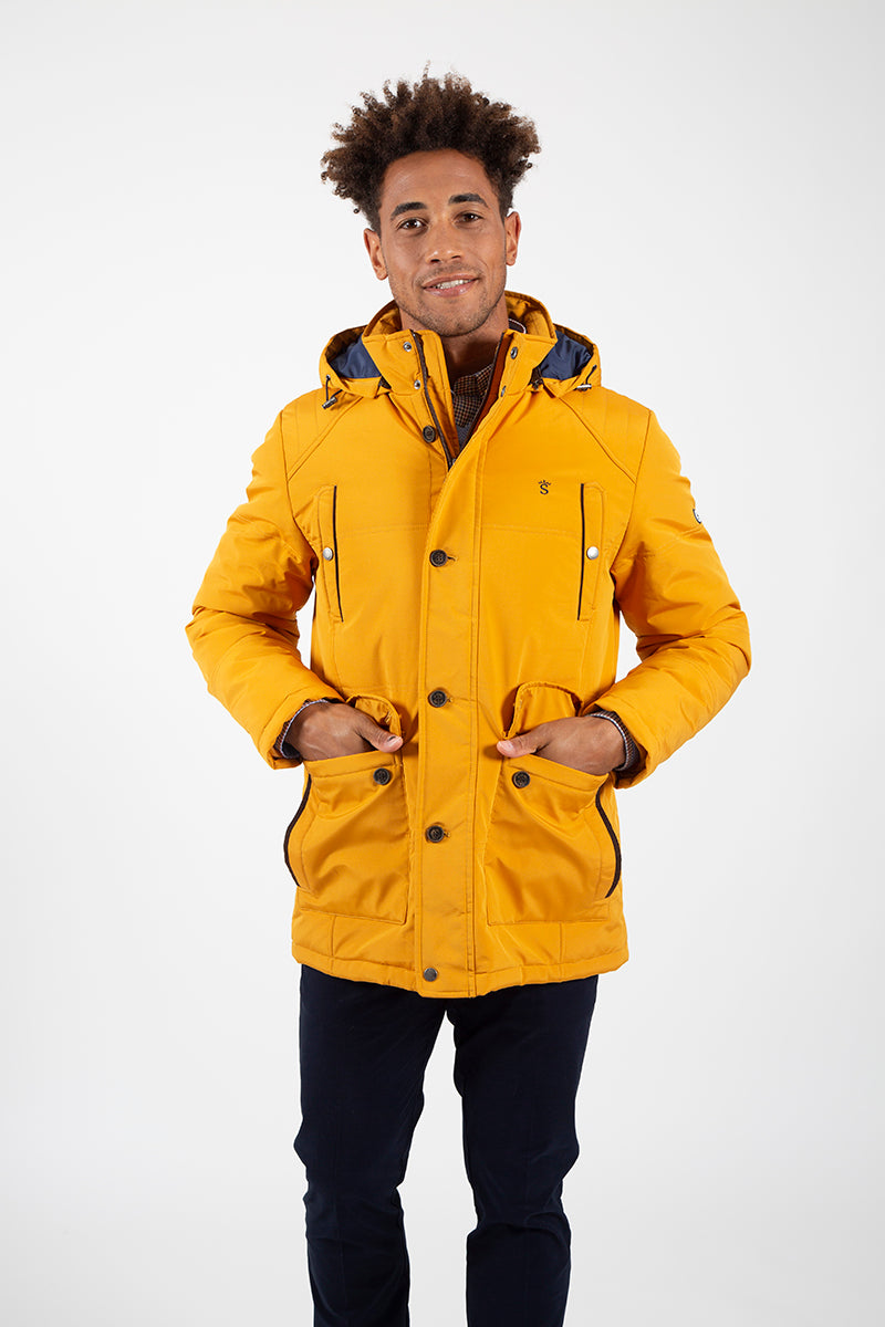 Parka capucha albero