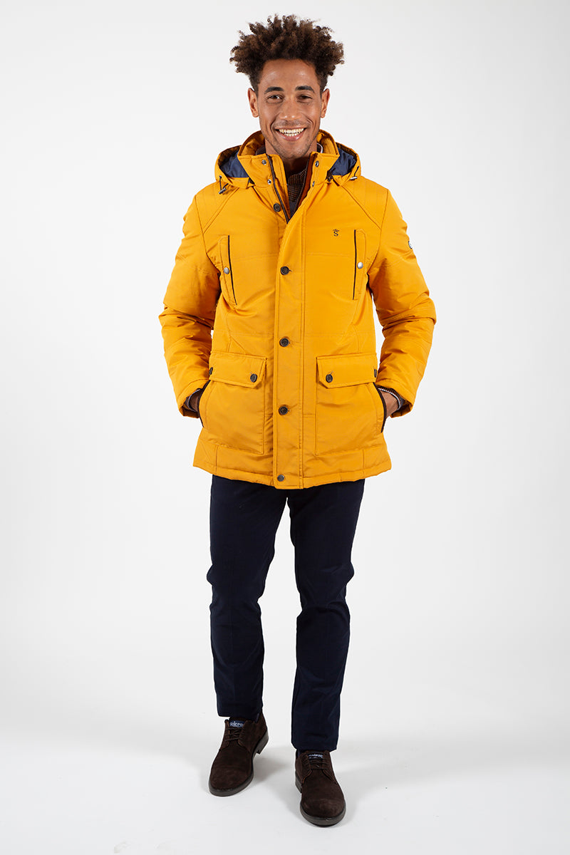 Parka capucha albero