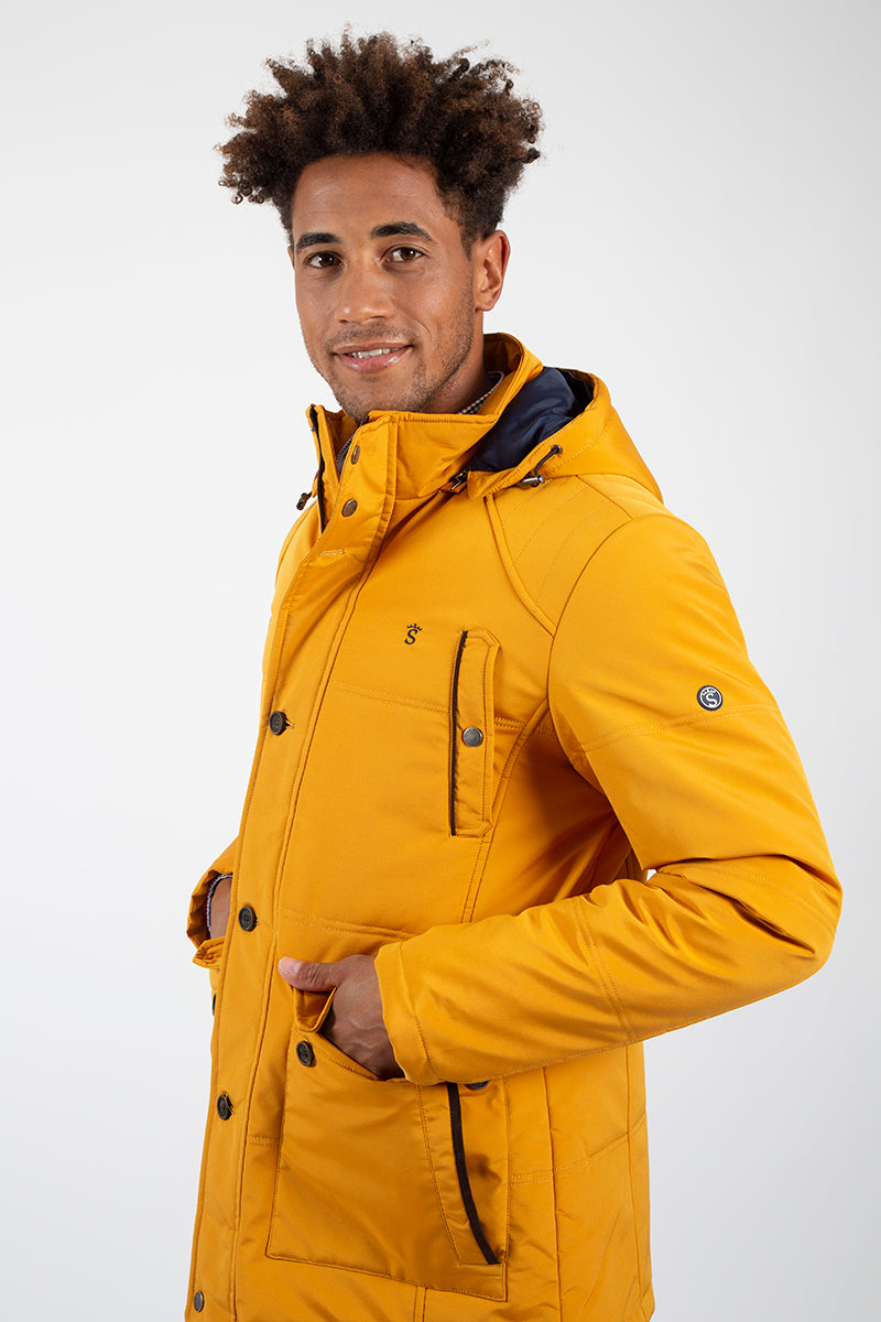 Parka capucha albero
