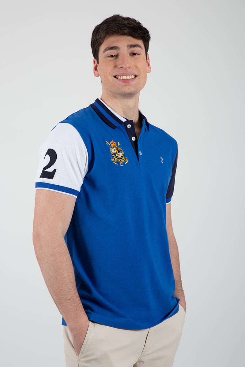 Polo azul 2