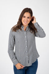 Camisa Cuadros Marino