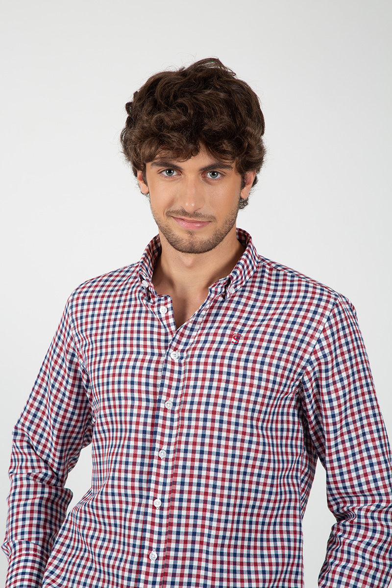 CAMISA CUADRO ROJO