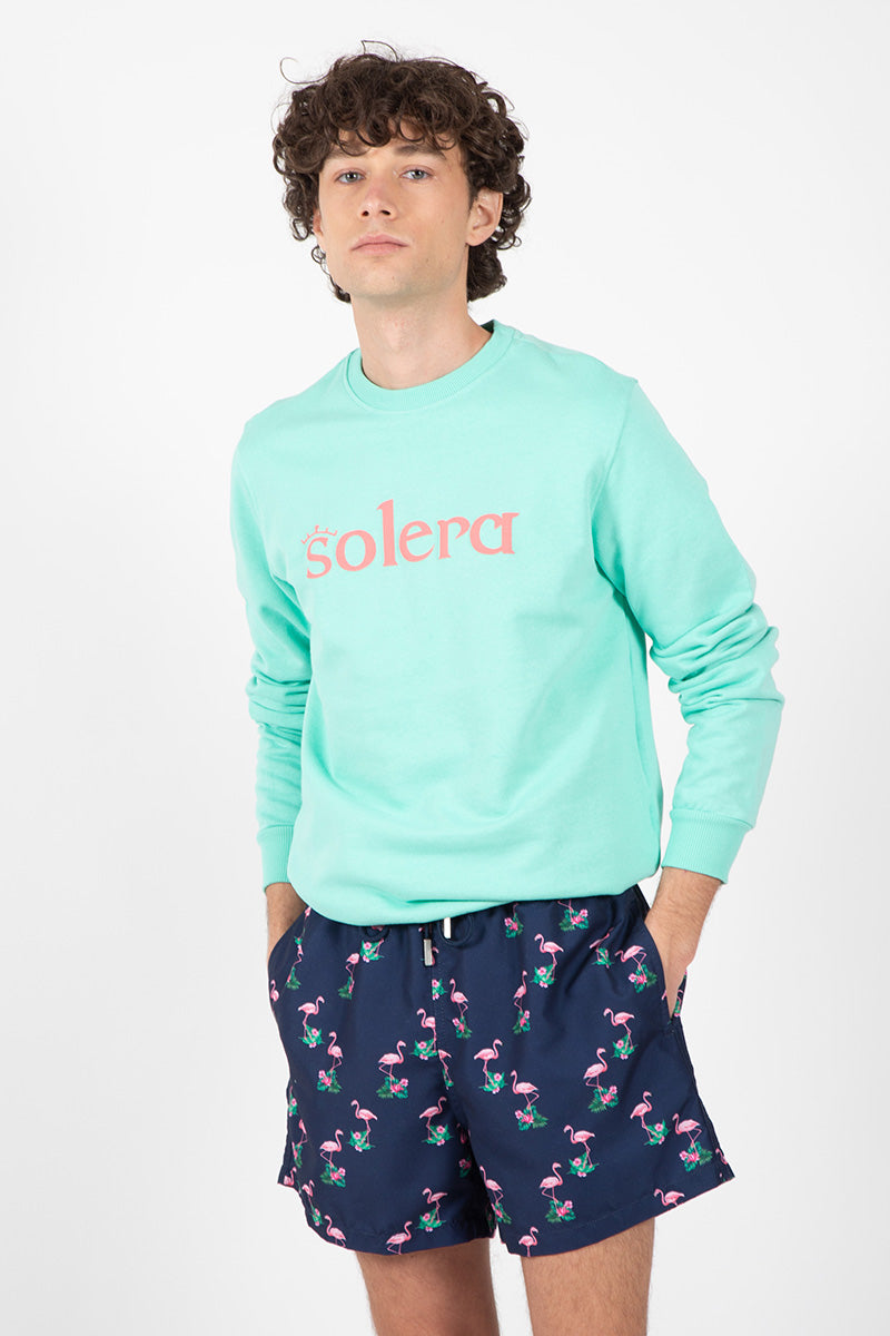 Sudadera celeste