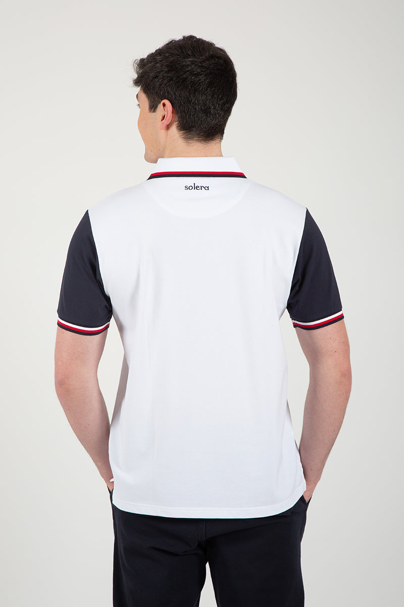 Polo blanco