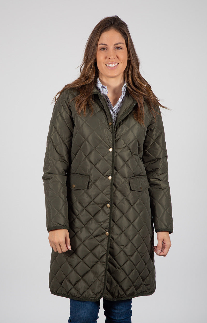 Long Huskey Khaki Parka