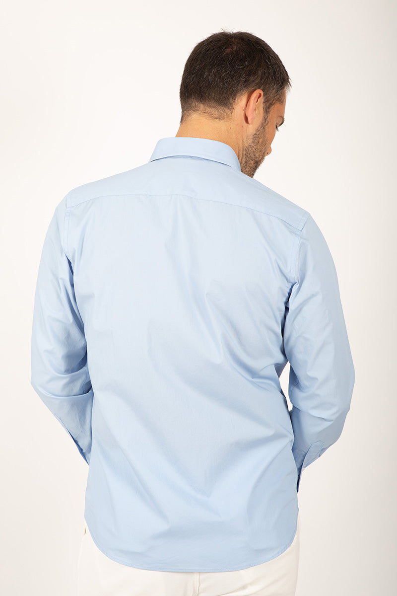 Chemise bleu clair
