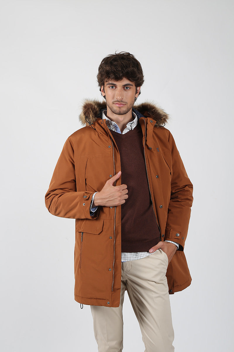 Parka Tostado