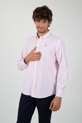 Camisa Listrada Rosa