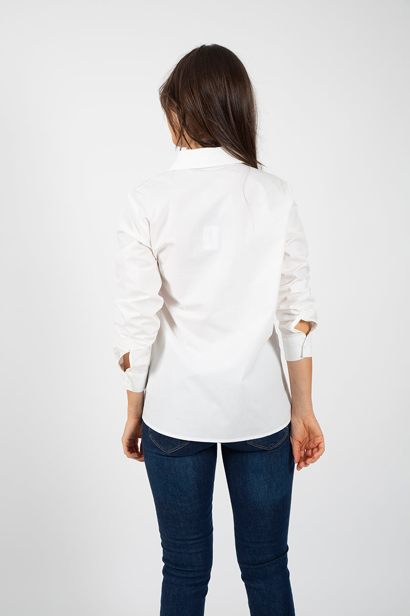 Blusa Blanco lazo