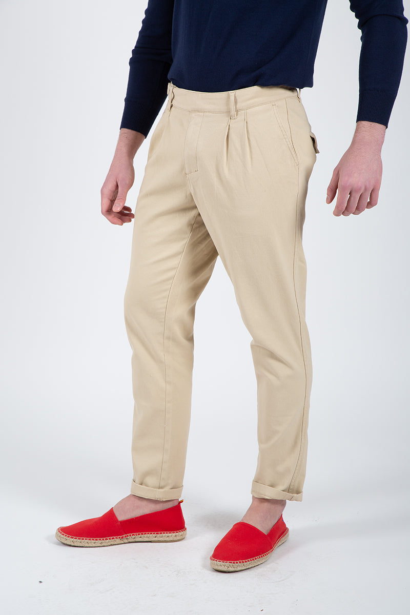 Pantalón piedra hebilla