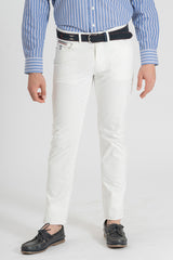 Pantalón 5 bolsillos blanco