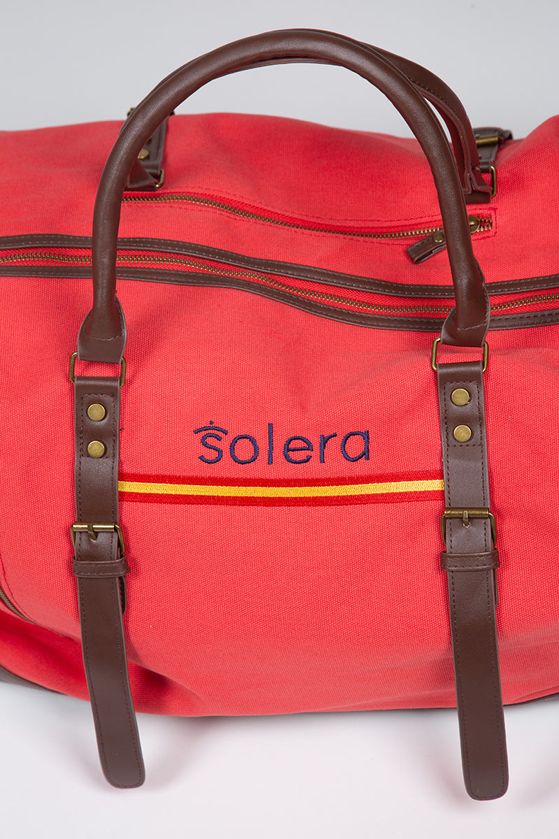 Bolsa de viagem coral