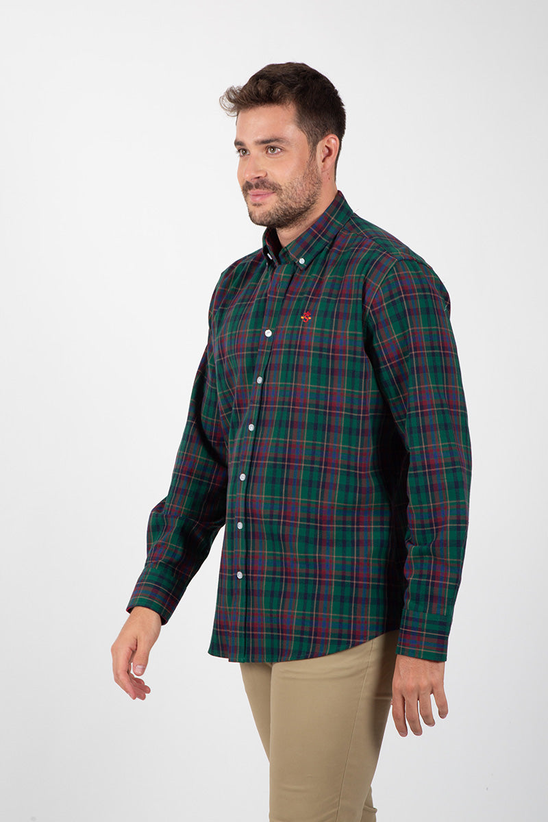 Camisa Verde Botella