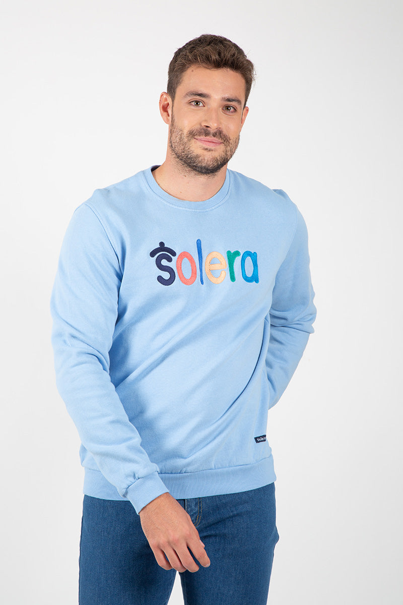 Sudadera celeste