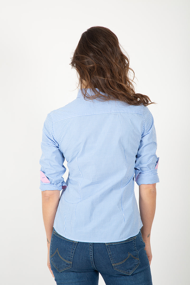 Camisa vichi celeste
