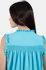 Blusa celeste