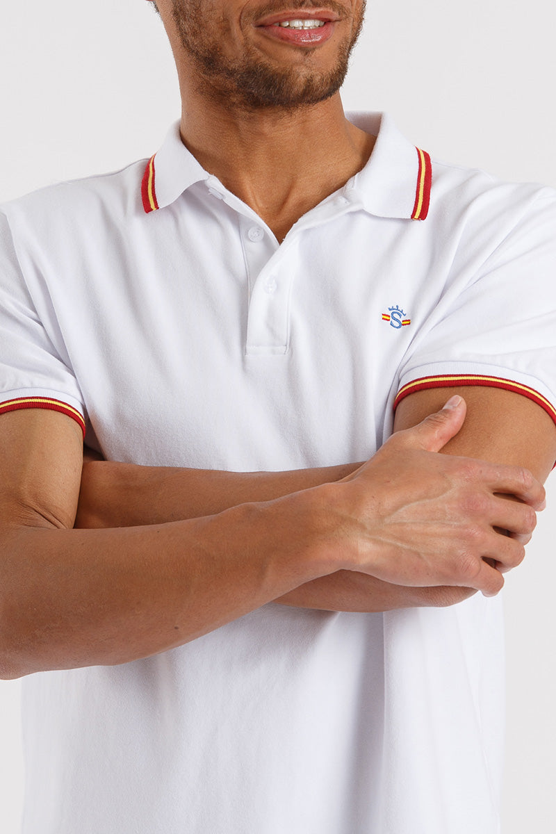 Polo España blanco