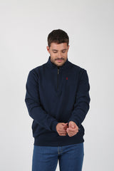 Sweat-shirt bleu marine