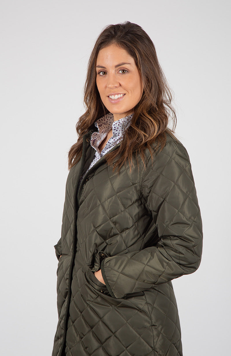 Long Huskey Khaki Parka