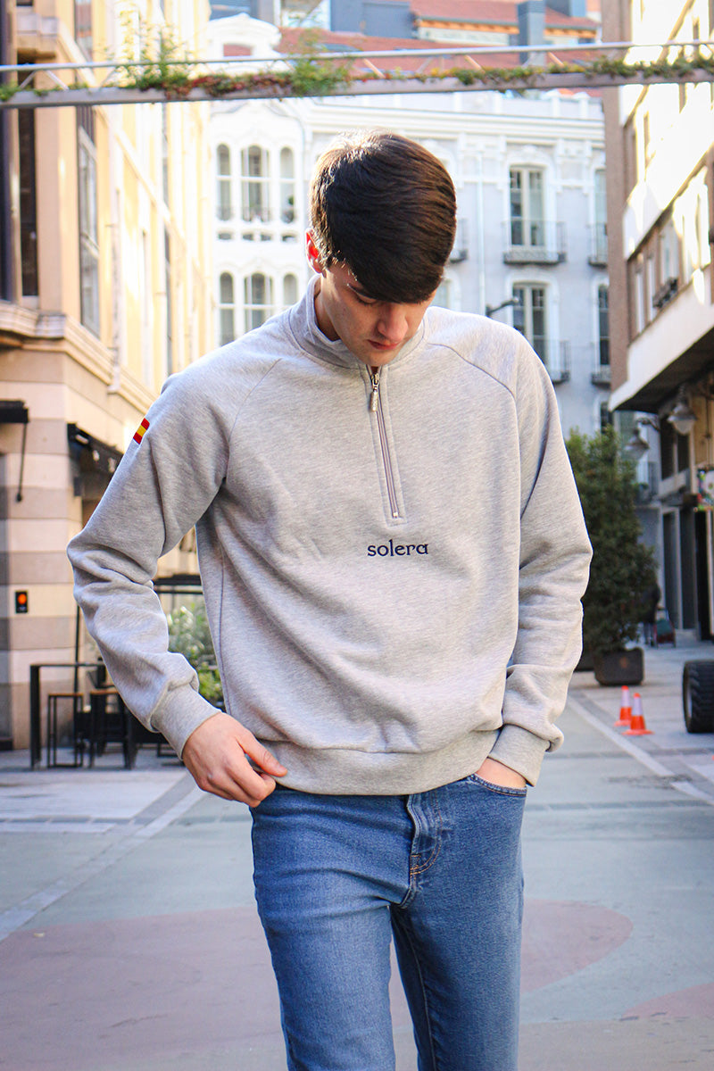 Sudadera Gris Oscuro