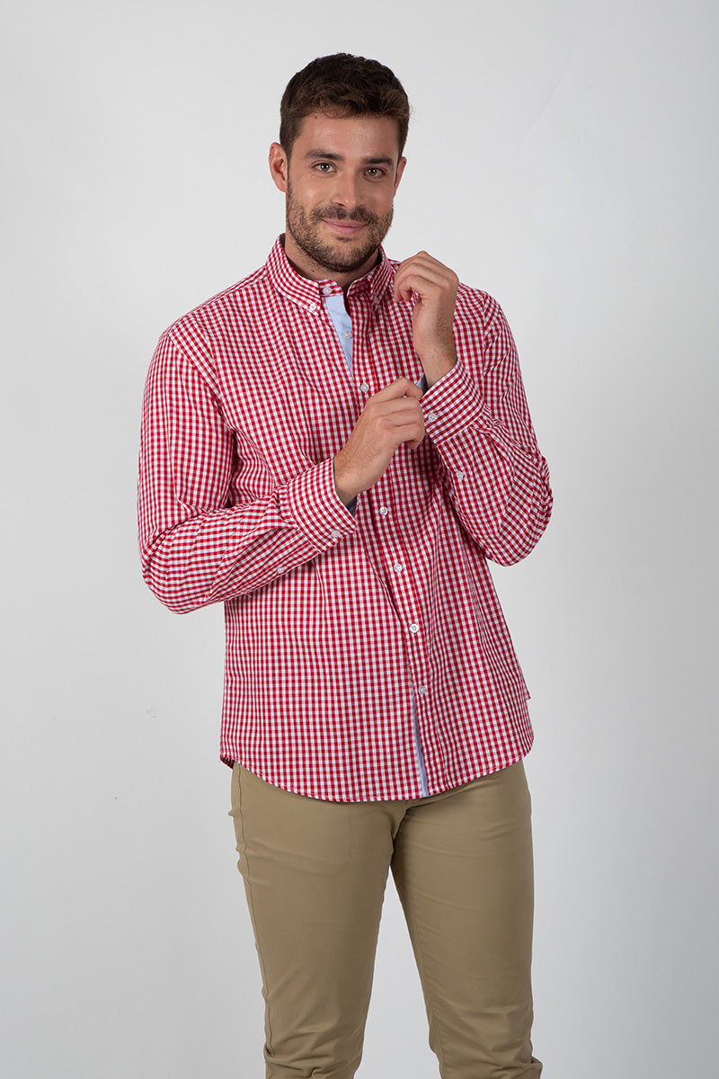 Red Plaid Shirt