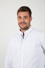 Camisa oxford blanca