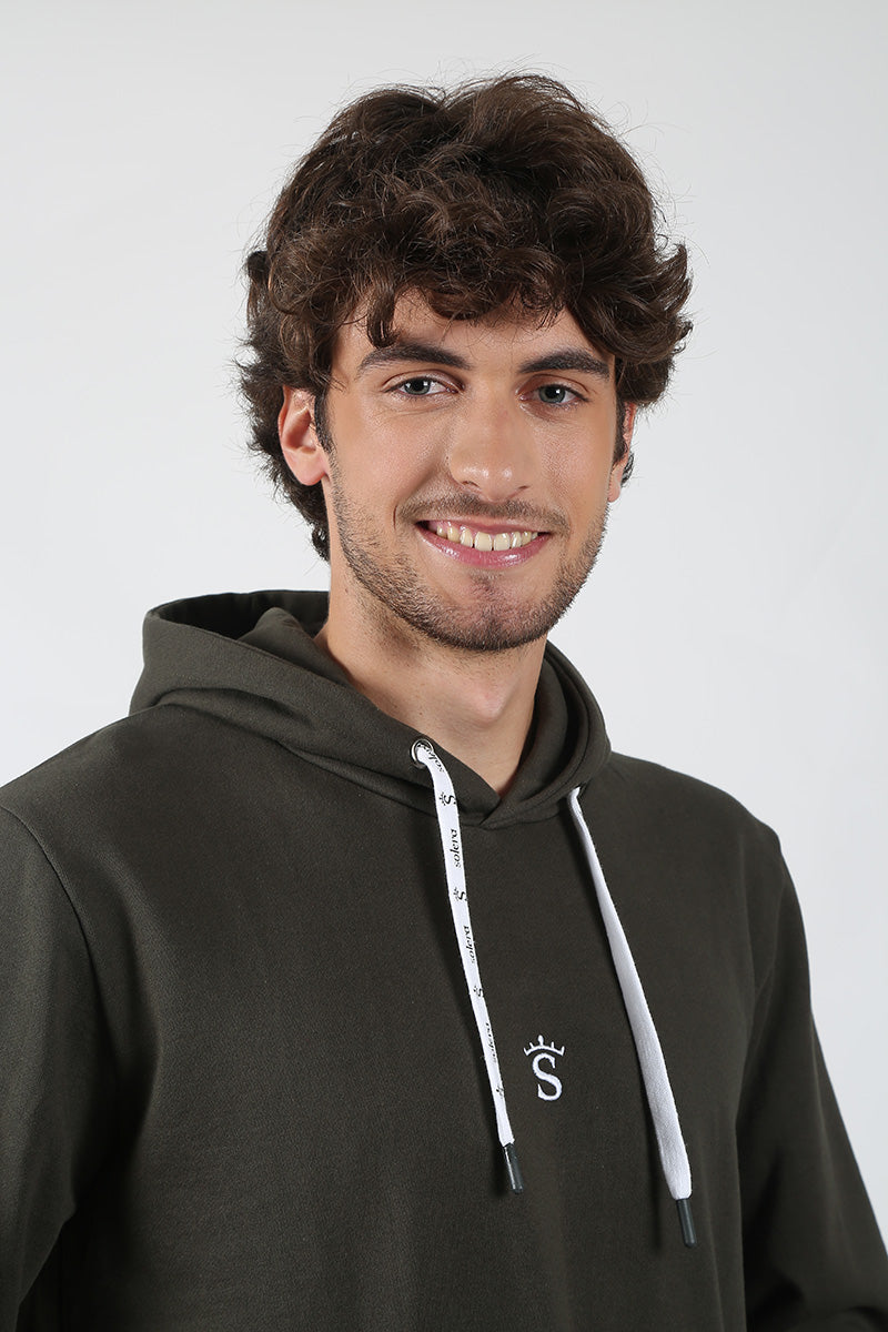 Khaki sweatshirt