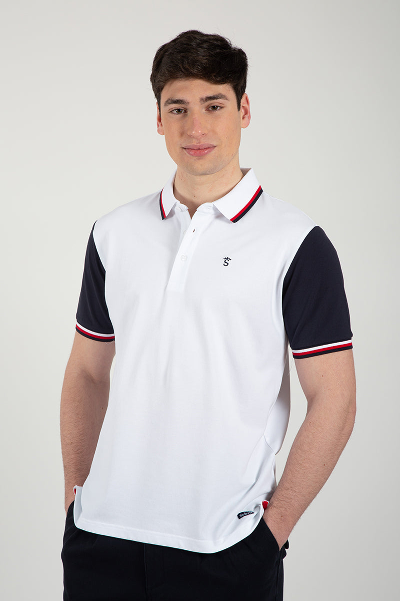 Polo blanco