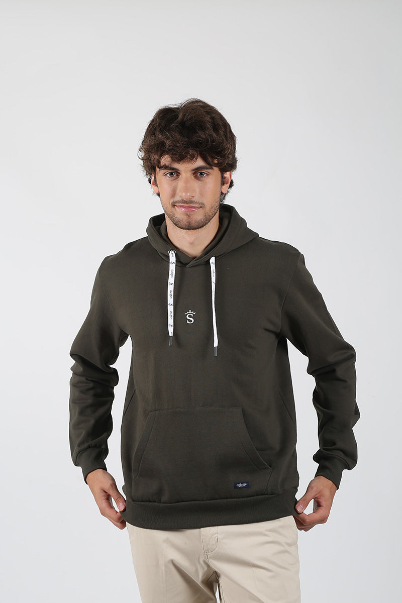 Khaki sweatshirt