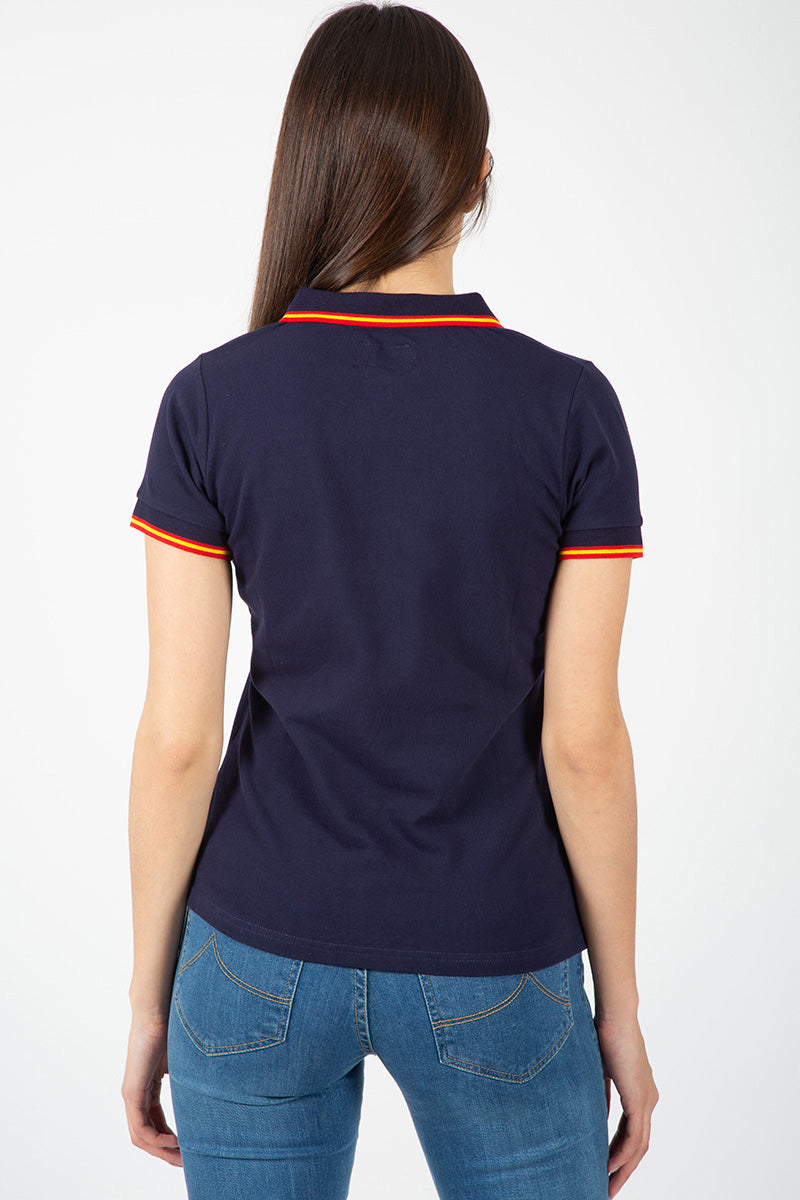 Polo bleu marine