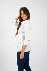 Blusa Blanco lazo