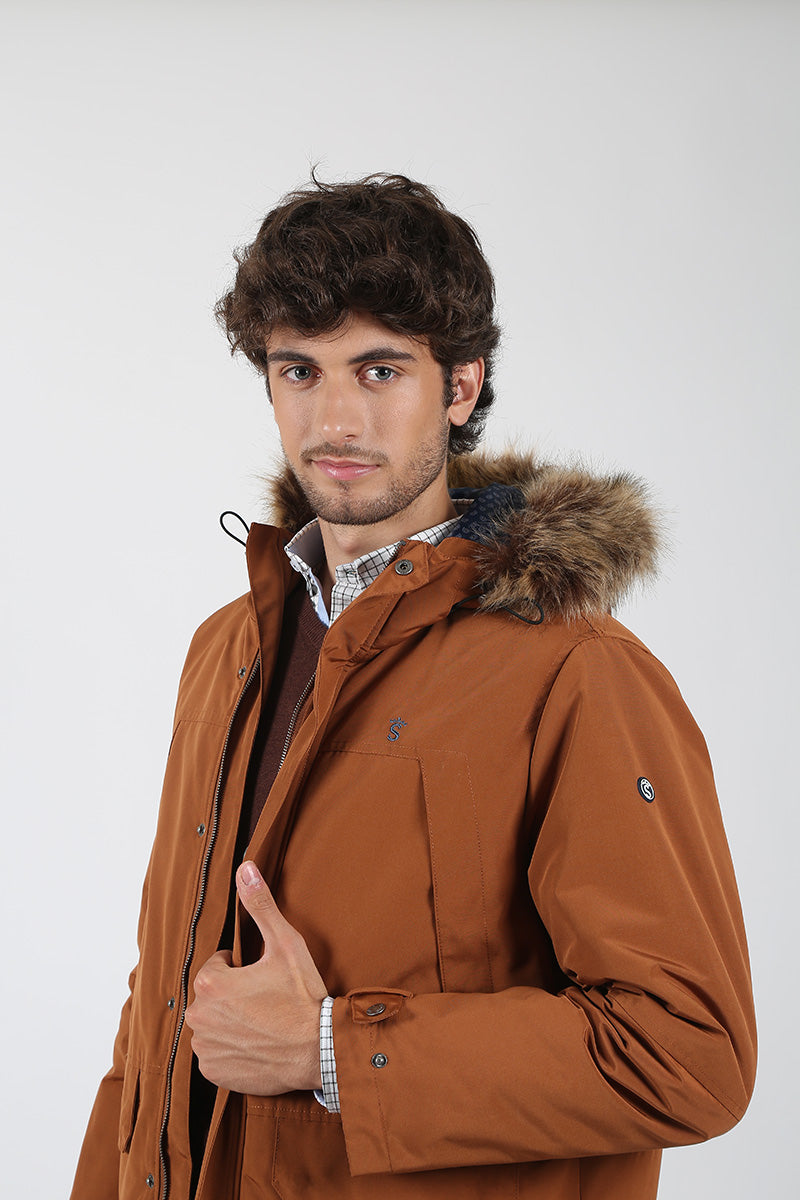 Parka Tostado