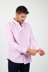 Camisa Cuadro Vichi Mini Rosa