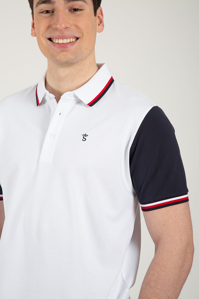 Polo blanco