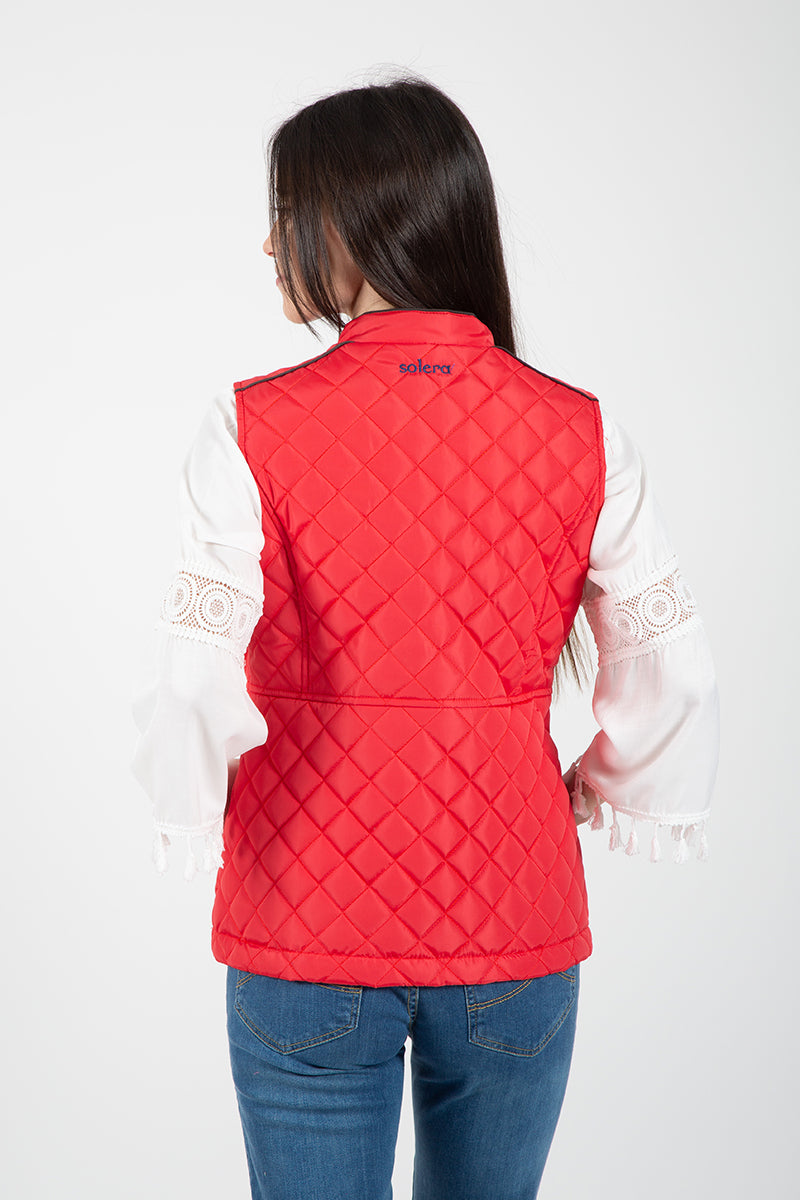 Chaleco Huskye Rojo