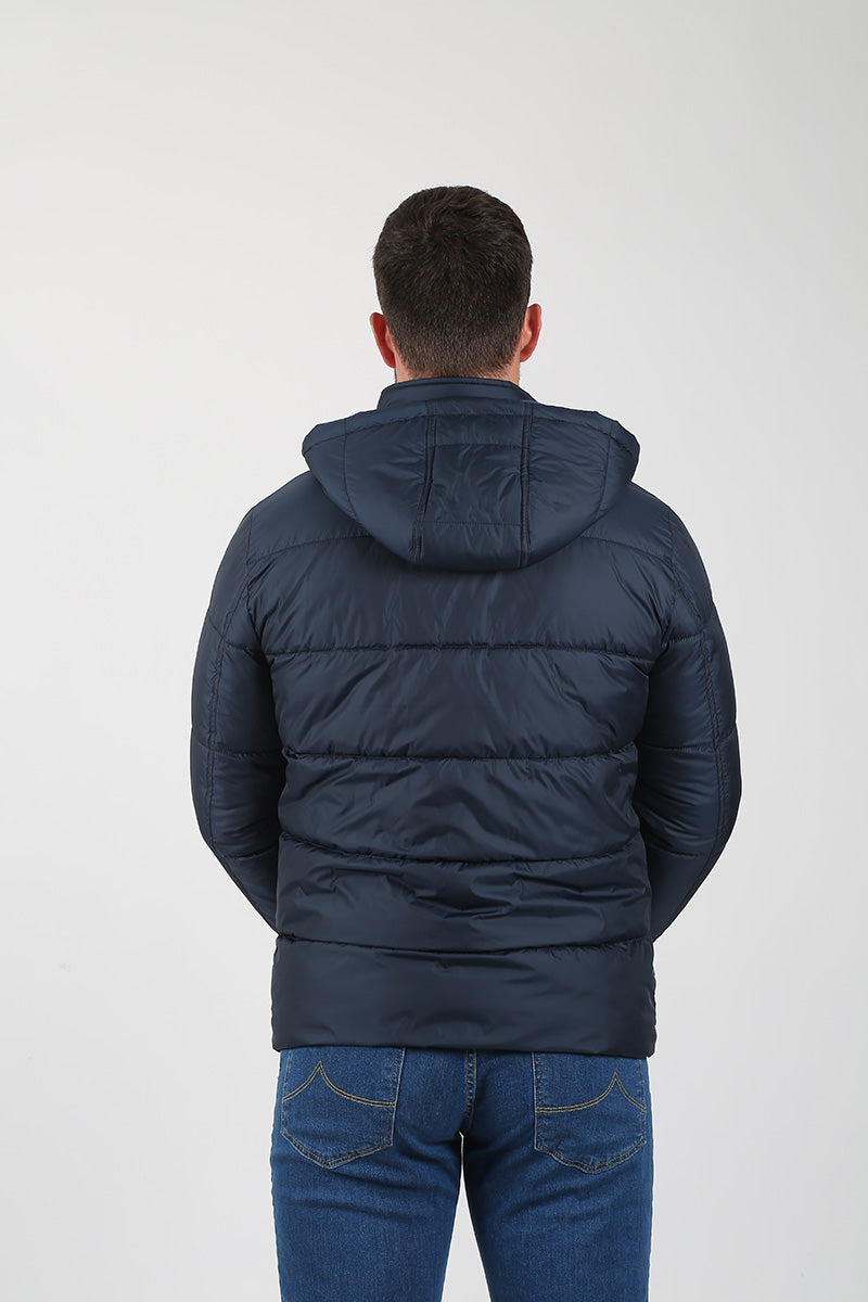 Navy Banded Parka