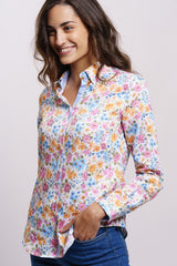 Camisa Flores Multicolor