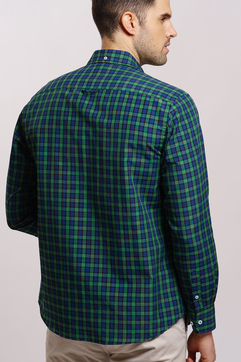 Camisa Marino/Verde