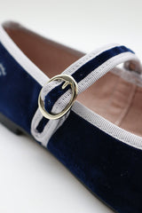 Mary Janes bleues