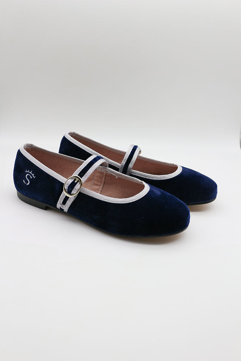 Mary Janes bleues