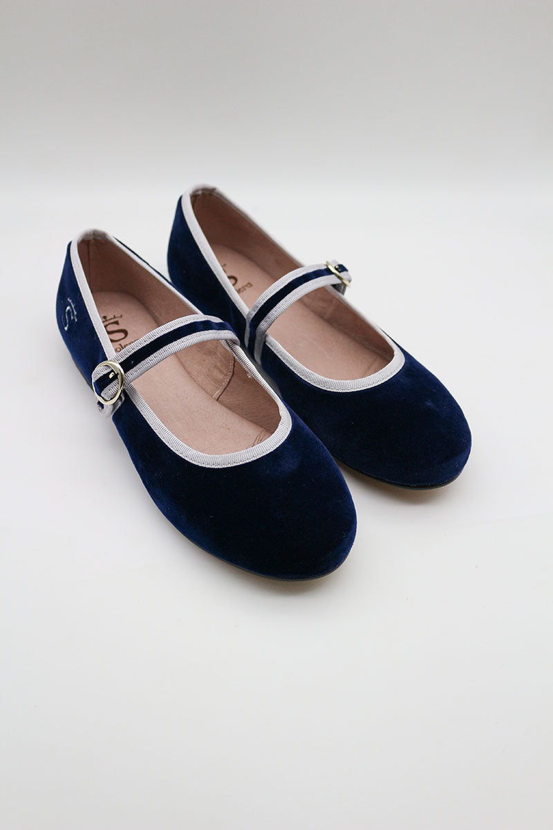 Mary Janes bleues