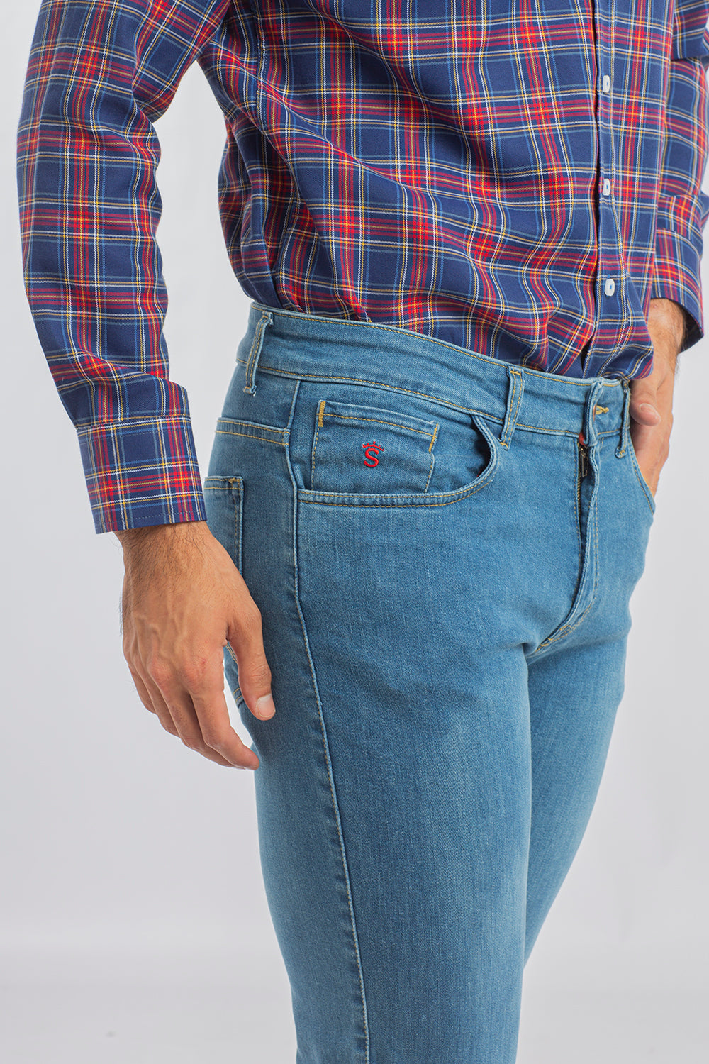 Pantalón tejano Azul claro