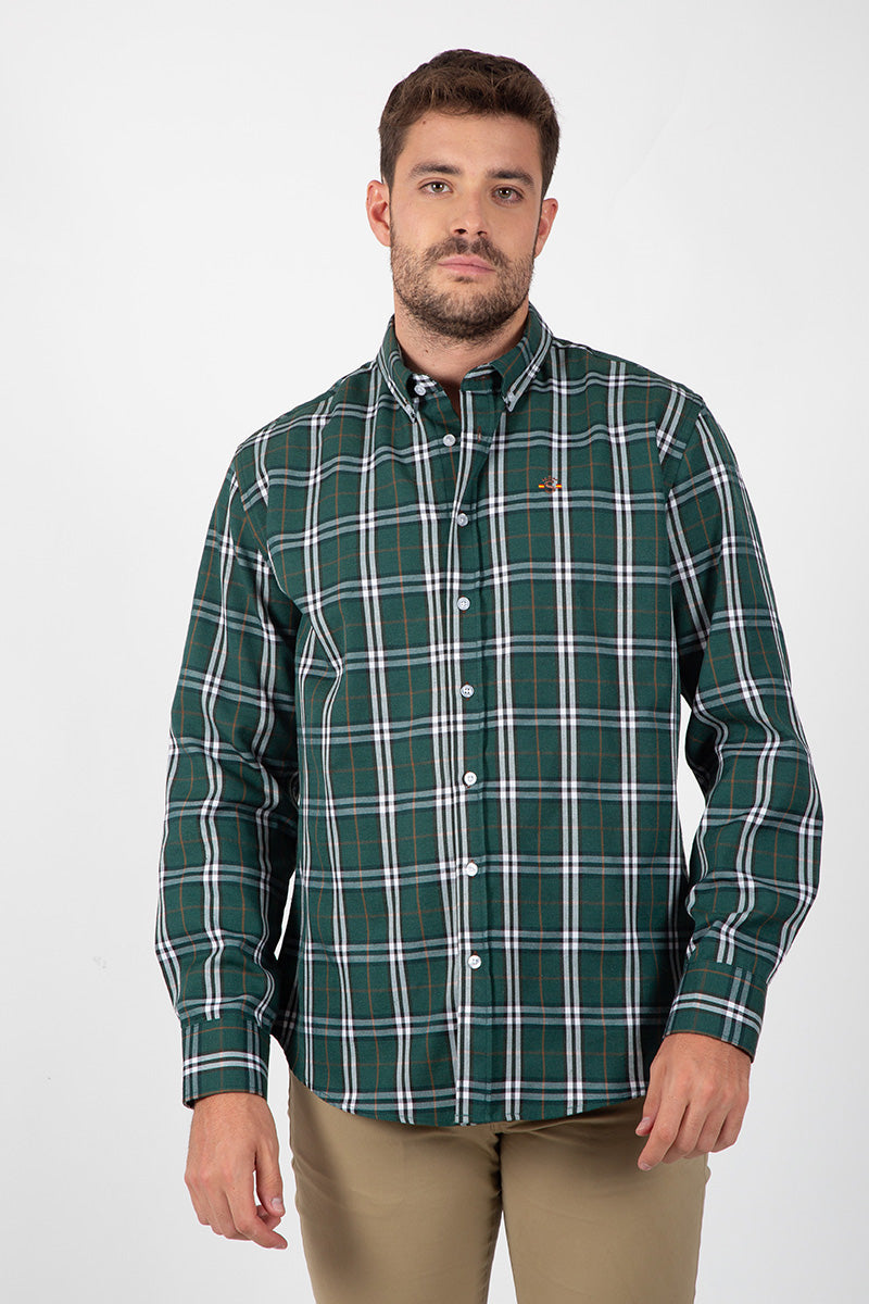 Camisa Verde Garrafa