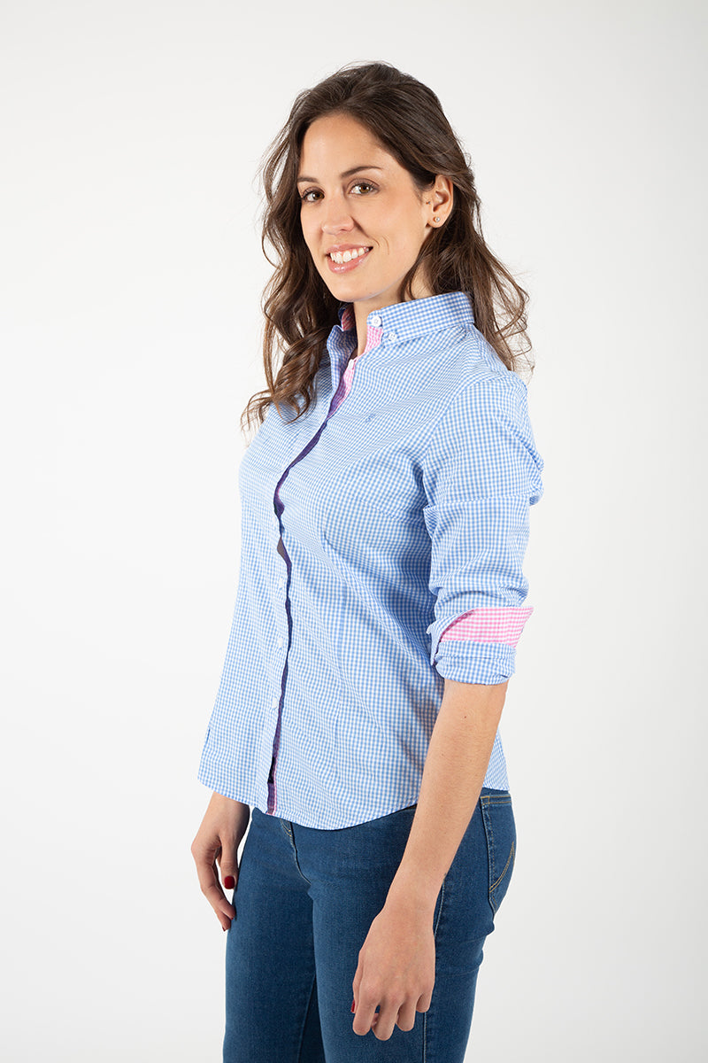 Camisa vichi celeste